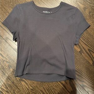 Abercrombie & Fitch Charcoal Short Sleeve Tee